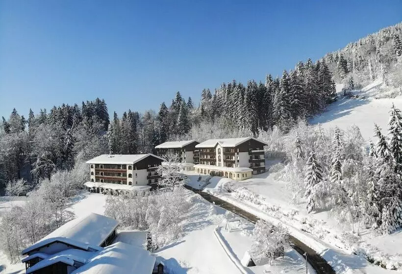 בית מלון כפרי Mondi Resort Und Chalet Oberstaufen