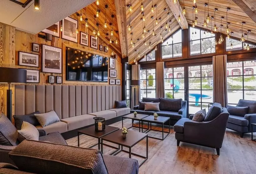 בית מלון כפרי Mondi Resort Und Chalet Oberstaufen