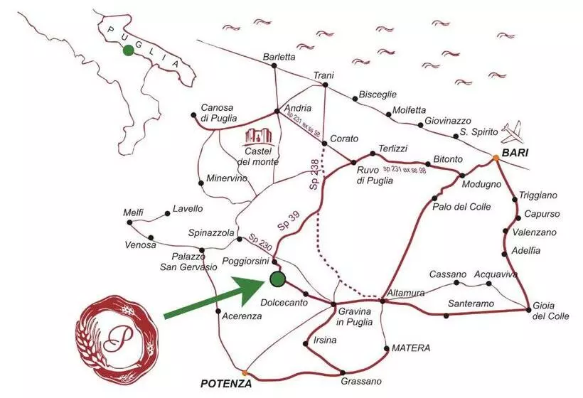 교외 호텔 Masseria Protomastro
