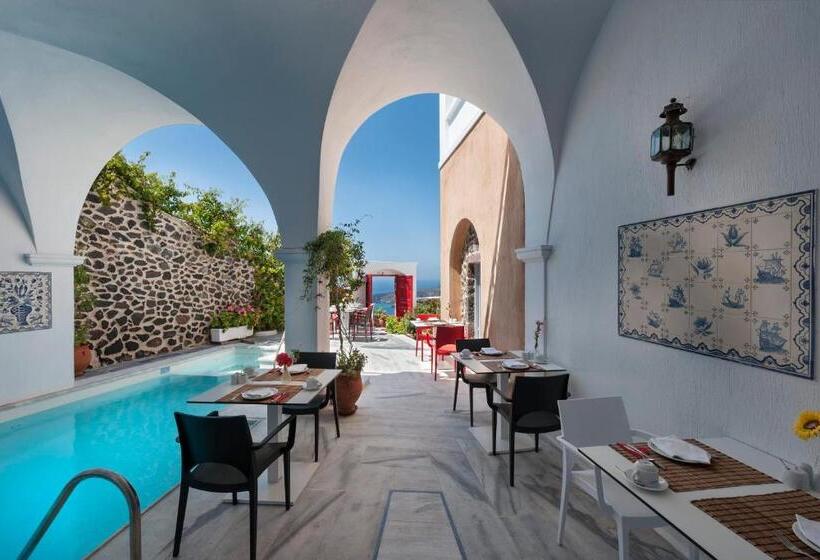 בית מלון כפרי Aigialos Luxury Traditional Settlement