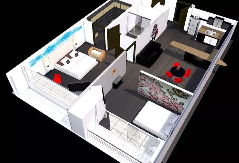 فندق 104 Art Suites