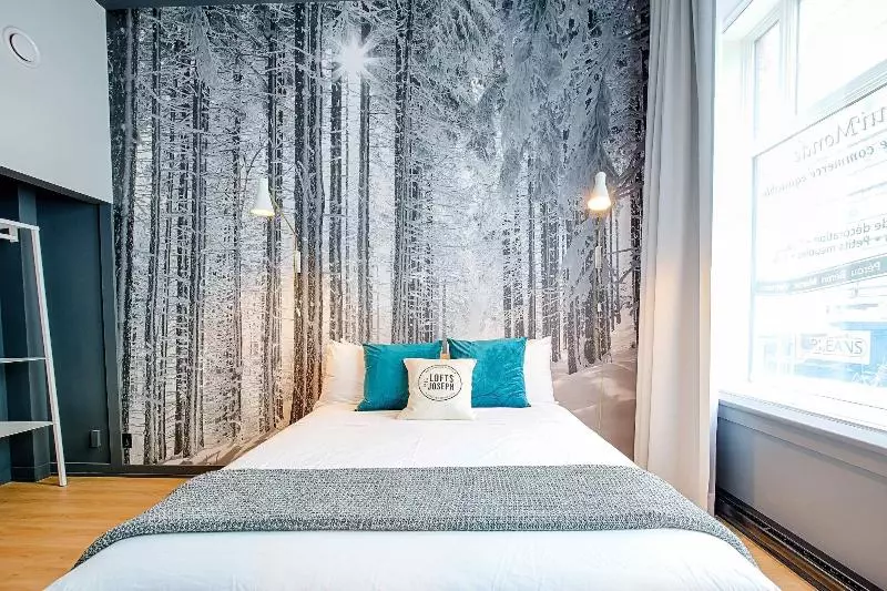 هتل Hôtel Du Jardin   Par Les Lofts Vieux Québec