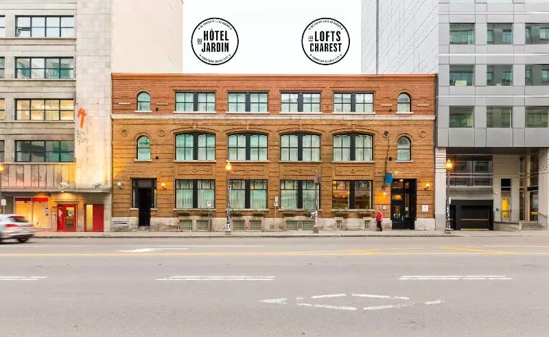 هتل Hôtel Du Jardin   Par Les Lofts Vieux Québec