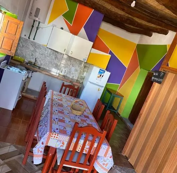 پانسیون Munay Ecohostal   Cabañas De Adobe