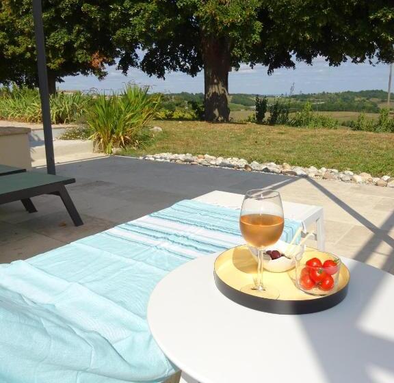 住宿加早餐  Aux Coteaux D Aussac