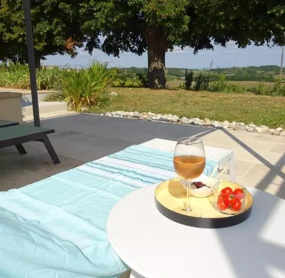 ベッドアンドブレックファースト Aux Coteaux D Aussac