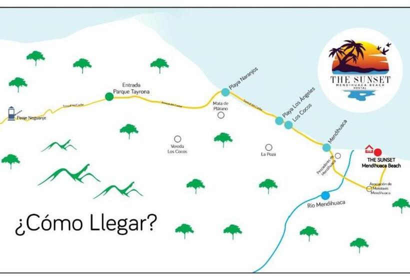 پانسیون Cabaña The Sunset