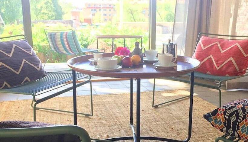 هتل Stf Långholmen Hostel Corridor