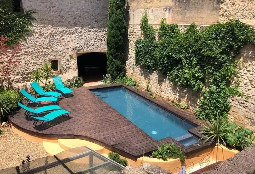 ベッドアンドブレックファースト La Maison Du Barry Piscine Billard 10 Personnes