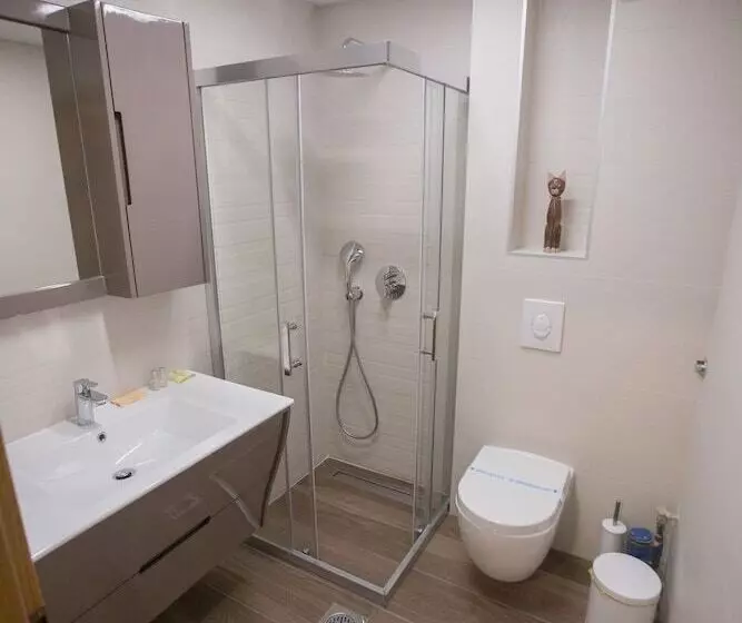 Apartments Matjan With Private Garages