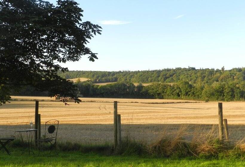 Cosy 5m Bell Tent Glamping In Rural Herefordshire
