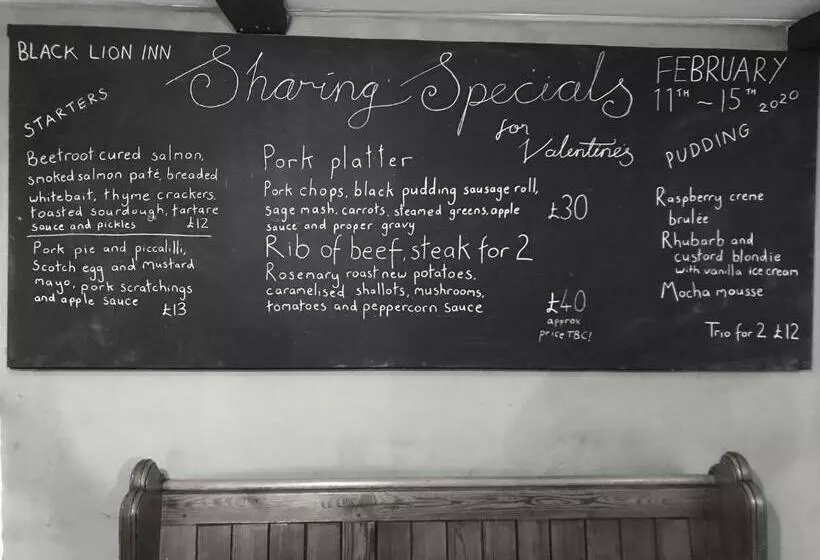 Aamiaismajoitus (B&B) Black Lion Inn