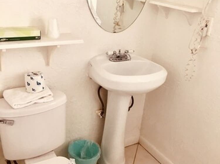 Richards Motel Courtyard