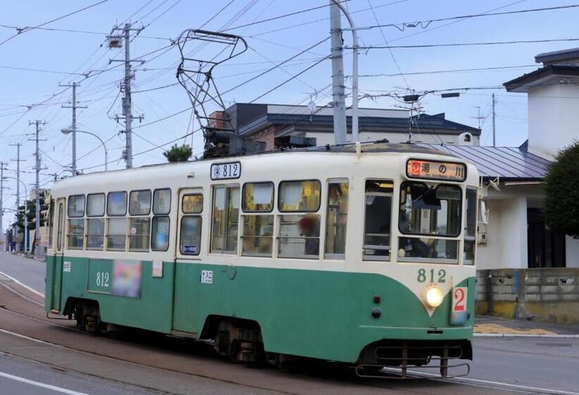 فندق Tokyustay Hakodate Asaichi Akarinoyu