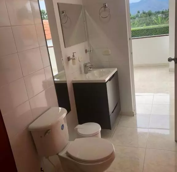 ベッドアンドブレックファースト La Morocha Hospedaje & Relax Campestre