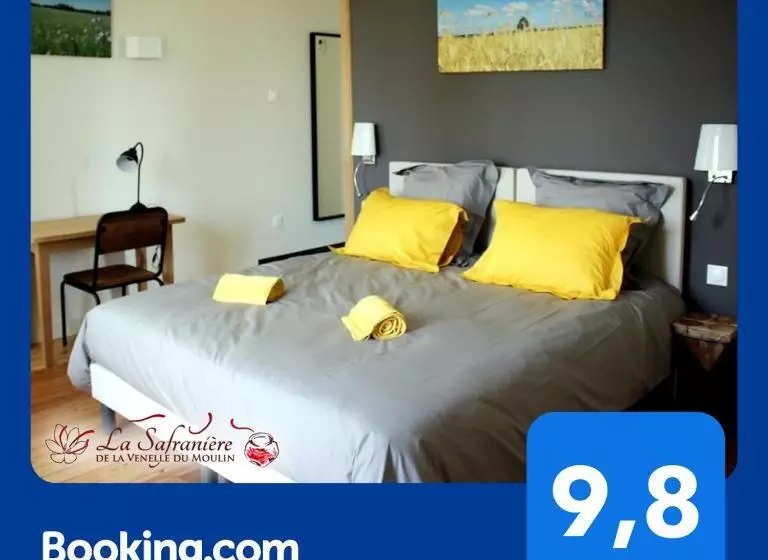 Aamiaismajoitus (B&B) Safranière De La Venelle Du Moulin