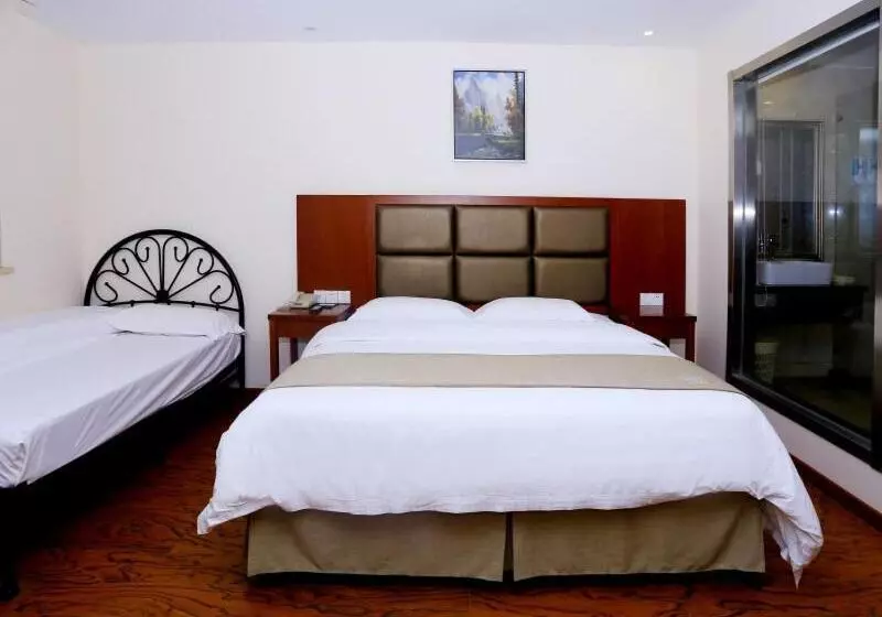 Hotelli Greentree Inn Anhui Hefei Heyu Rd. Dayun City Express