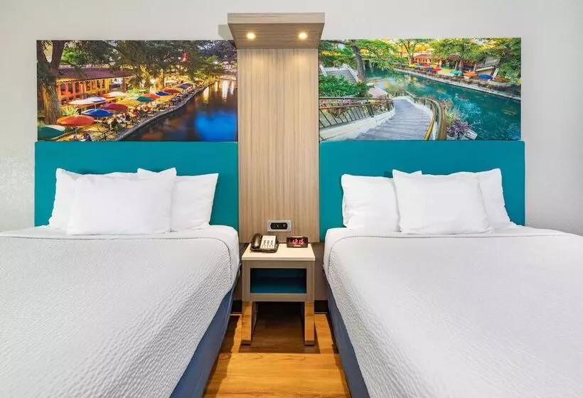 酒店 Days Inn & Suites By Wyndham San Antonio Near Frost Bank Center