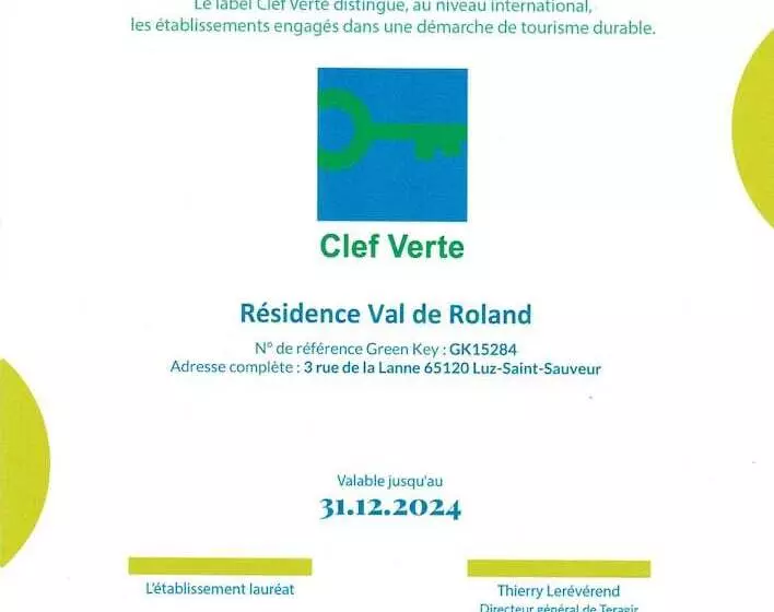 בית מלון כפרי Résidence Val De Roland