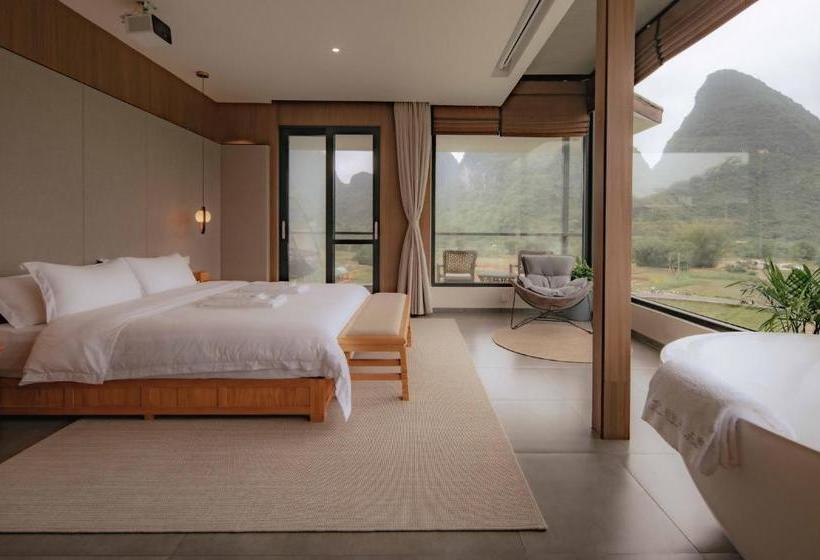 בית מלון כפרי Yangshuo Wonderland Lodge