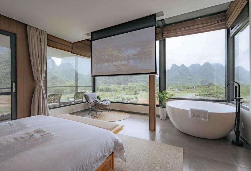 בית מלון כפרי Yangshuo Wonderland Lodge