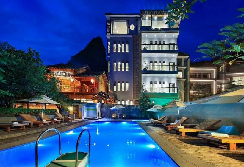 בית מלון כפרי Yangshuo Wonderland Lodge
