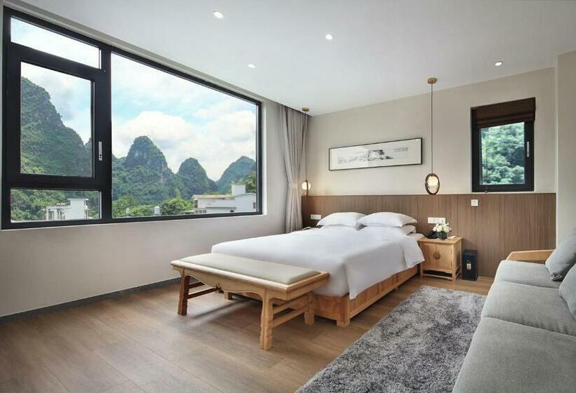 בית מלון כפרי Yangshuo Wonderland Lodge