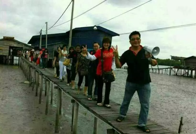 ホテル Sea Lion Pulau Ketam Bungalow Homestay