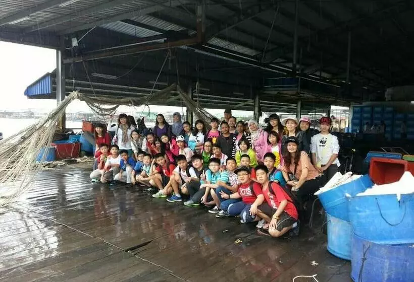 ホテル Sea Lion Pulau Ketam Bungalow Homestay