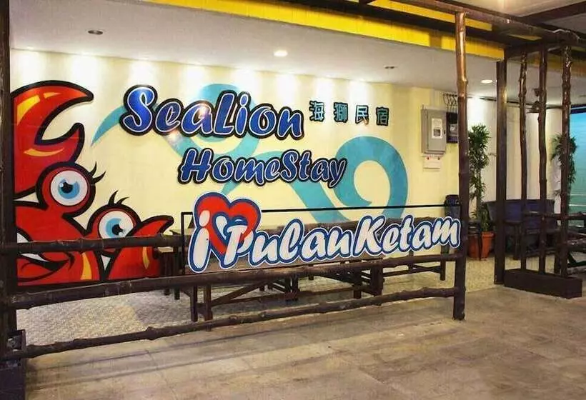 ホテル Sea Lion Pulau Ketam Bungalow Homestay