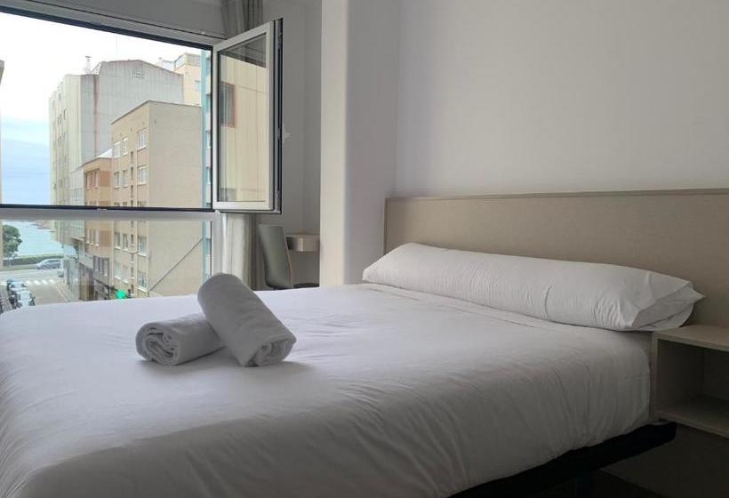 بنسيون Oxford Suites Ciudad De La Coruña