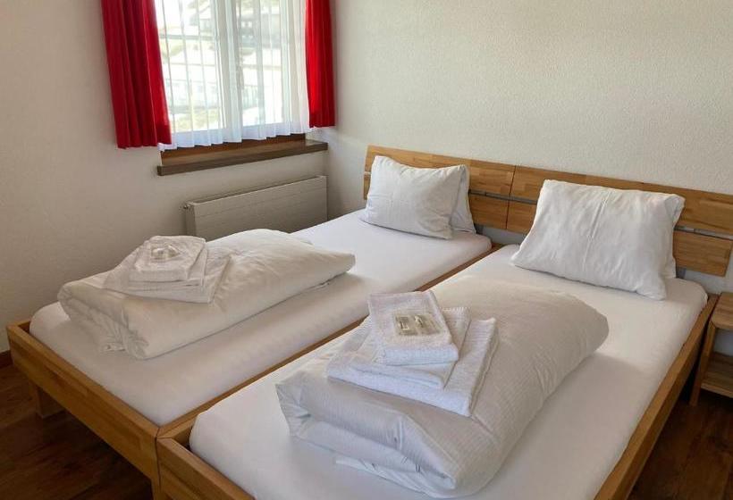 ペンション Berggasthaus Piz Calmot