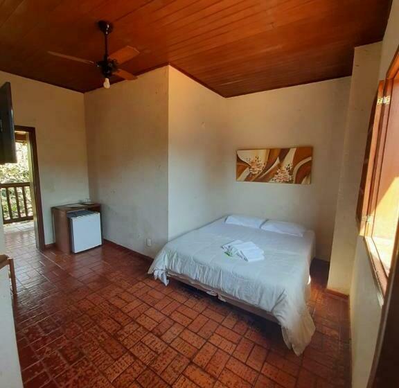 ペンション Pousada Turquesa Mirante Com Vista Para As Montanhas E Por Do Sol