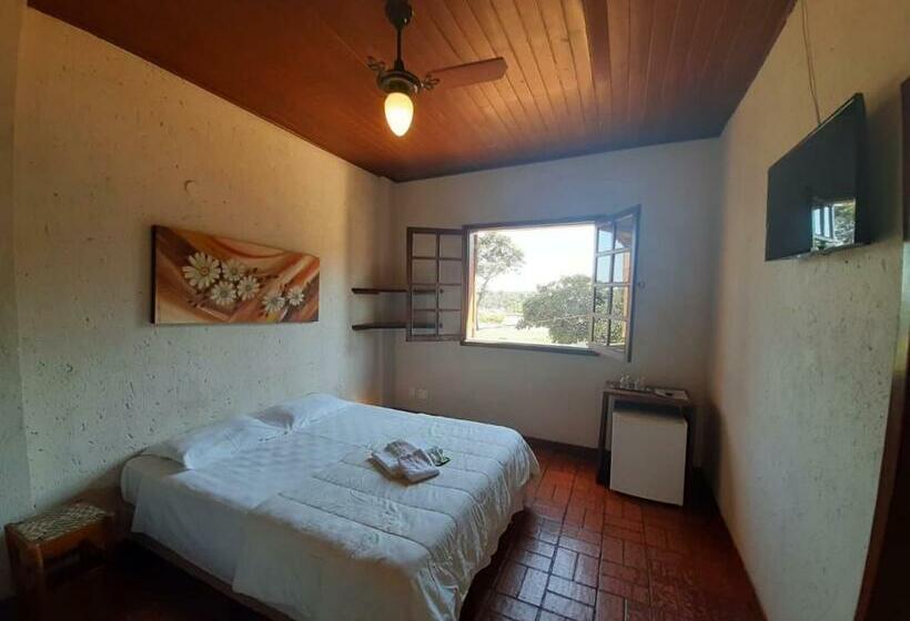 ペンション Pousada Turquesa Mirante Com Vista Para As Montanhas E Por Do Sol