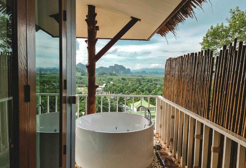 펜션 Baan Phuvara Retreat   Romantic Jacuzzi Mountain View Villas