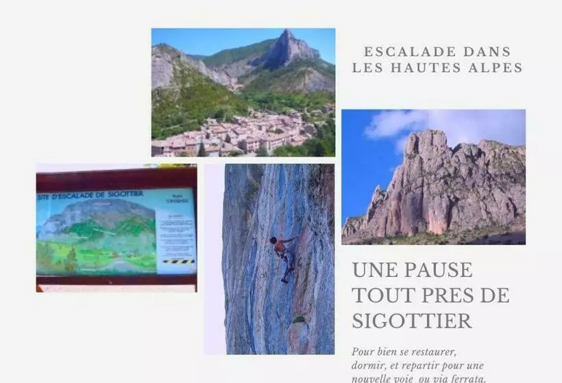 ベッドアンドブレックファースト Gite Auberge Du Buech à Aspremont  05 Hautes Alpes