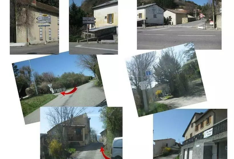 ベッドアンドブレックファースト Gite Auberge Du Buech à Aspremont  05 Hautes Alpes