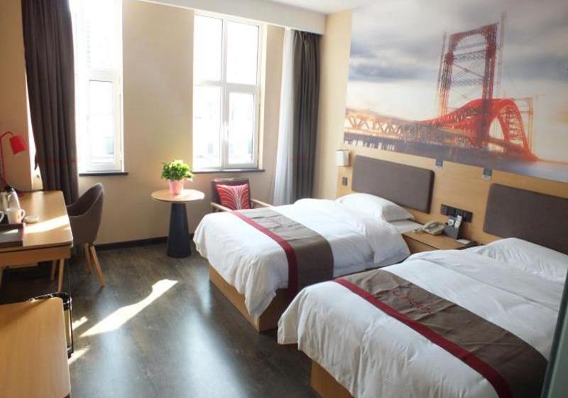 Thank Inn Chain Hotel Ningxia Yinchuan Lingwu City Ningdong Town Zijinghua Square