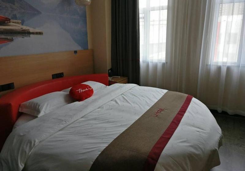 Thank Inn Chain Hotel Ningxia Yinchuan Lingwu City Ningdong Town Zijinghua Square