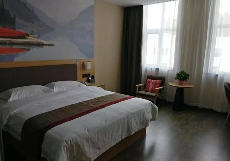 Thank Inn Chain Hotel Ningxia Yinchuan Lingwu City Ningdong Town Zijinghua Square