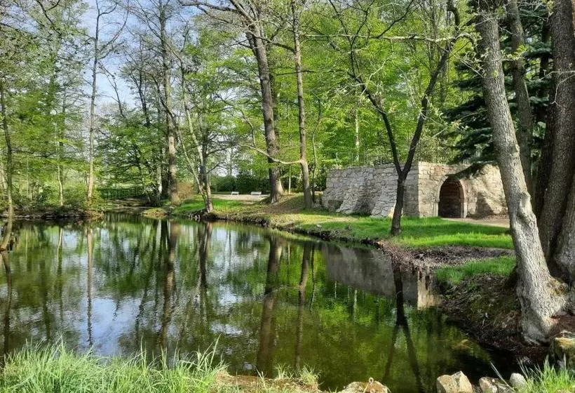 ホテル Barockschloss Rammenau