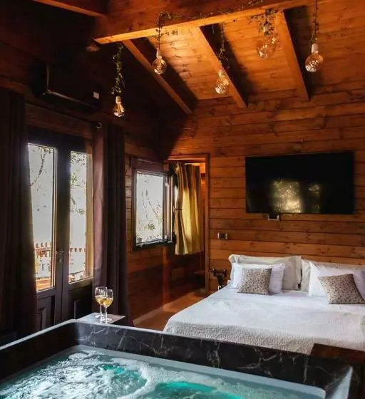 リゾートホテル Mini Spa In Chalet Bosco E Trullo