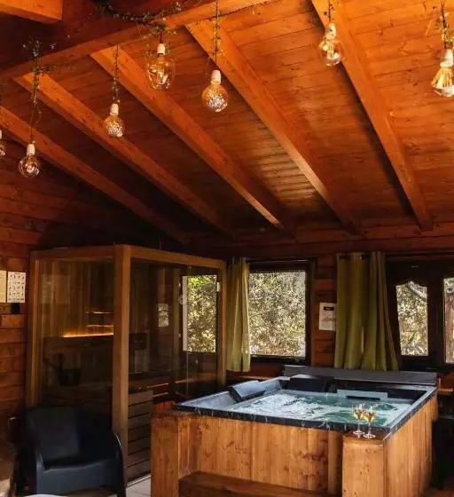 リゾートホテル Mini Spa In Chalet Bosco E Trullo