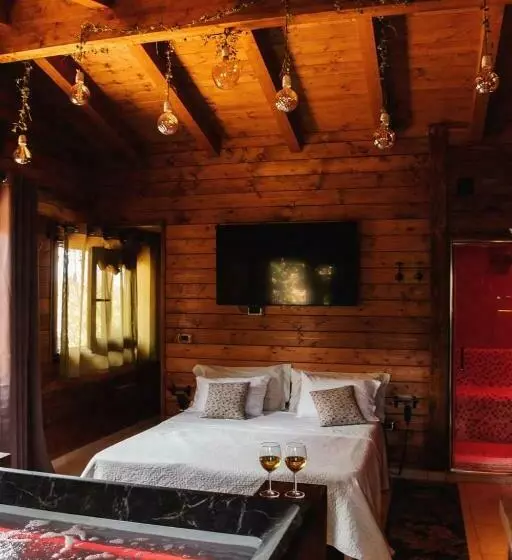 リゾートホテル Mini Spa In Chalet Bosco E Trullo