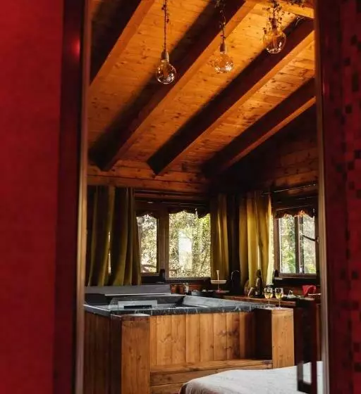 リゾートホテル Mini Spa In Chalet Bosco E Trullo