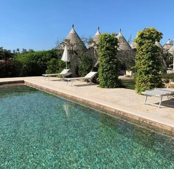 リゾートホテル Mini Spa In Chalet Bosco E Trullo
