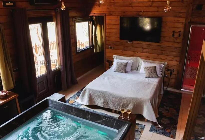 リゾートホテル Mini Spa In Chalet Bosco E Trullo