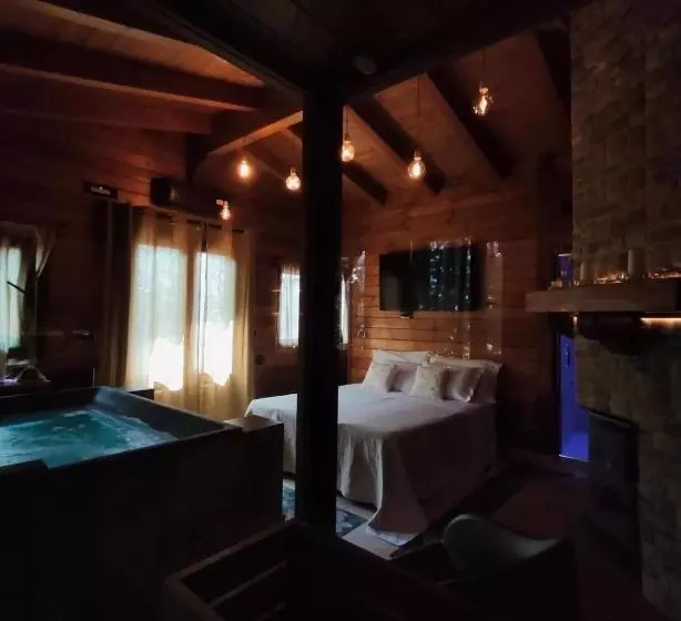 リゾートホテル Mini Spa In Chalet Bosco E Trullo