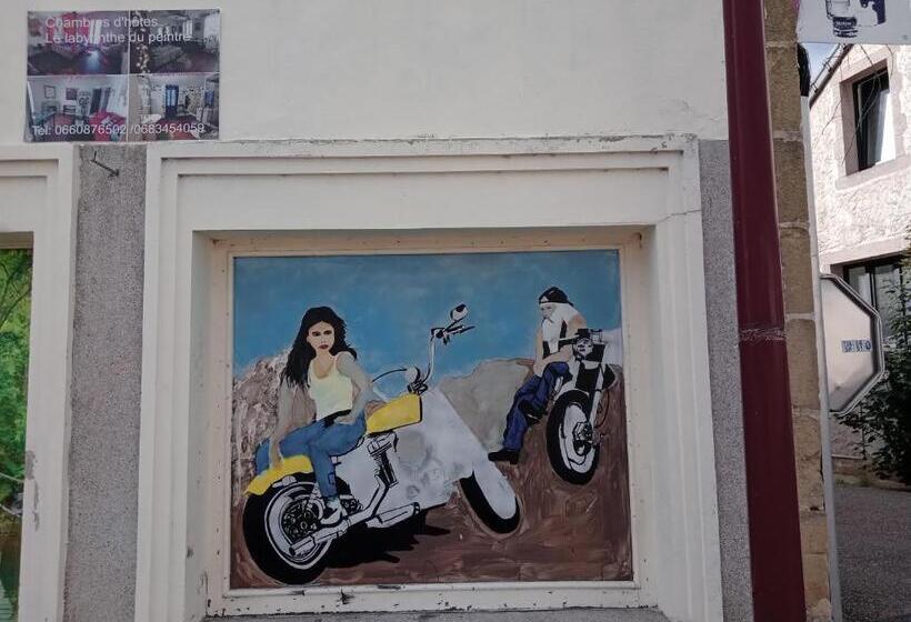 مبيت وإفطار Chambres D Hôtes Le Labyrinthe Du Peintre