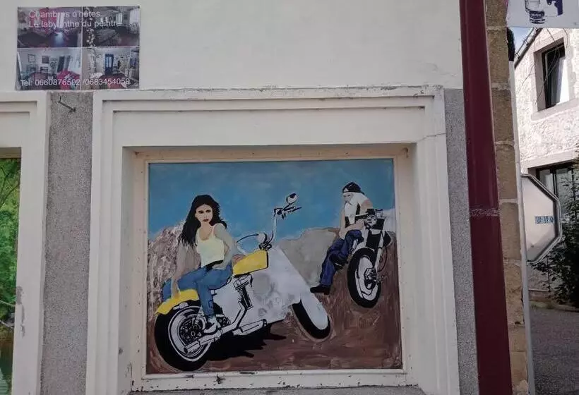 Aamiaismajoitus (B&B) Chambres D Hôtes Le Labyrinthe Du Peintre